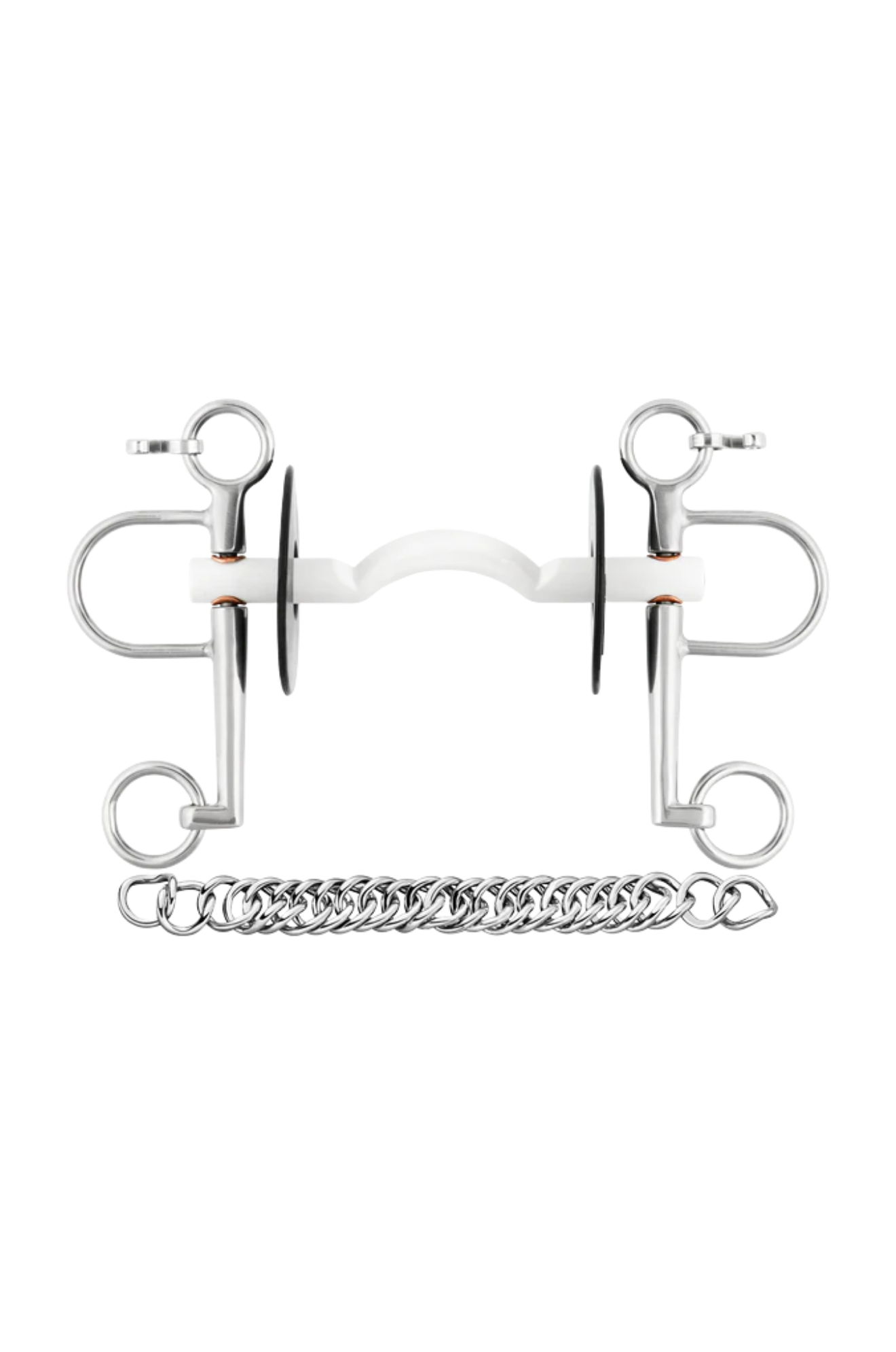 HS Nathe Pelham Soft Mullen Mouth w/Port