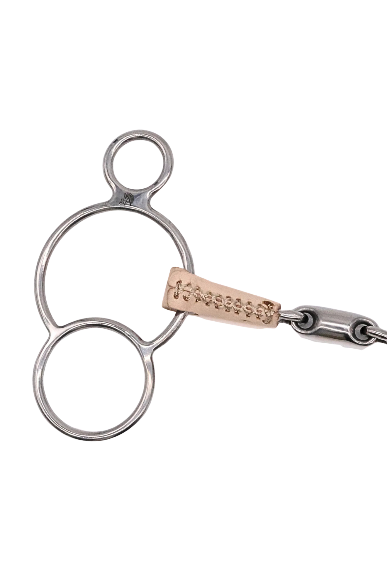 Jake_Adams_Double_Jointed_Leather_Covered_Two_Ring