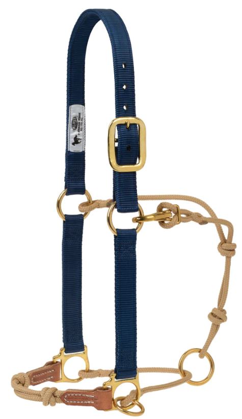 KK Horseman's Halter w/Side Ring