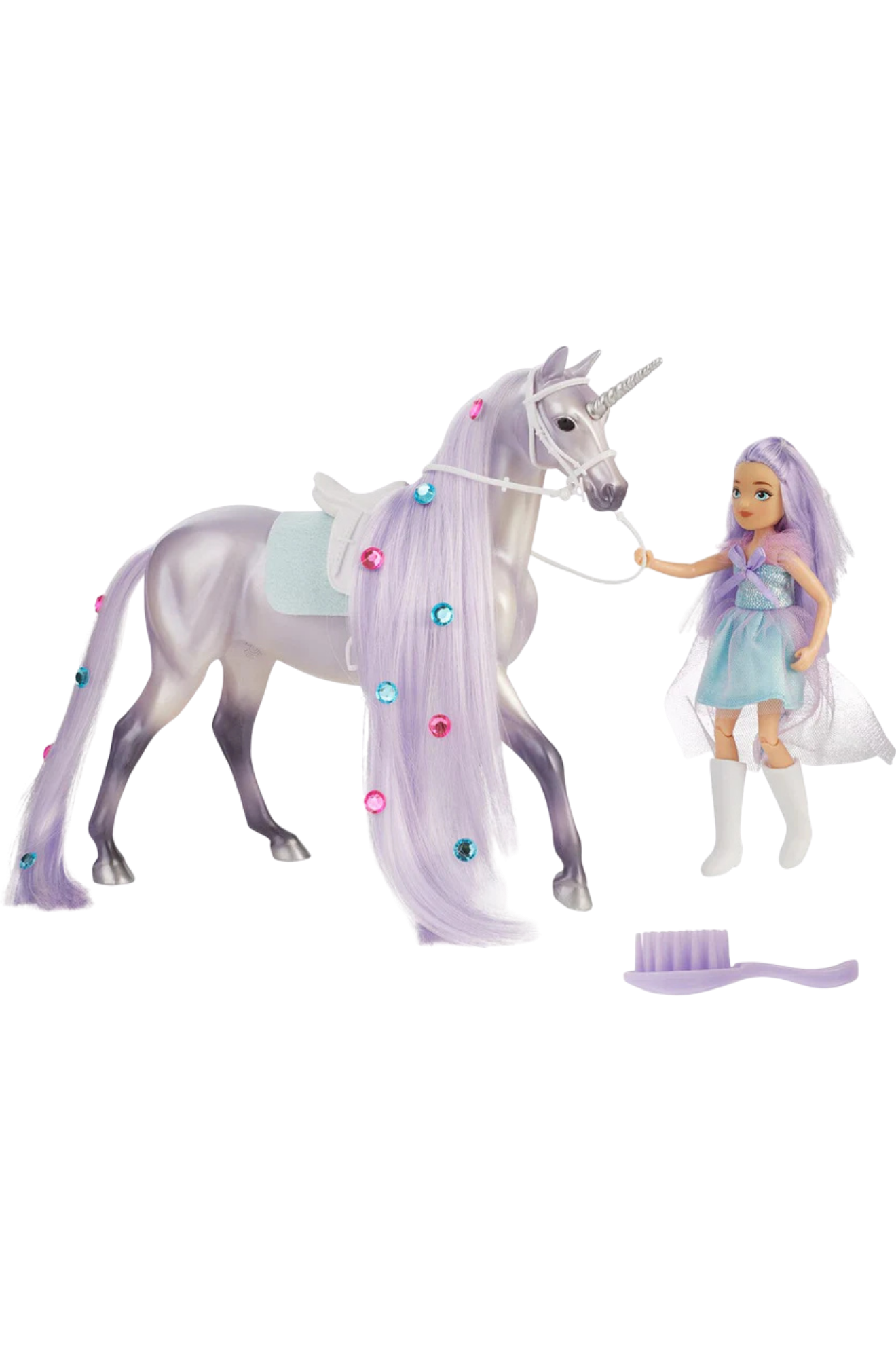 Twila and Moonstone Brushable Unicorn Set