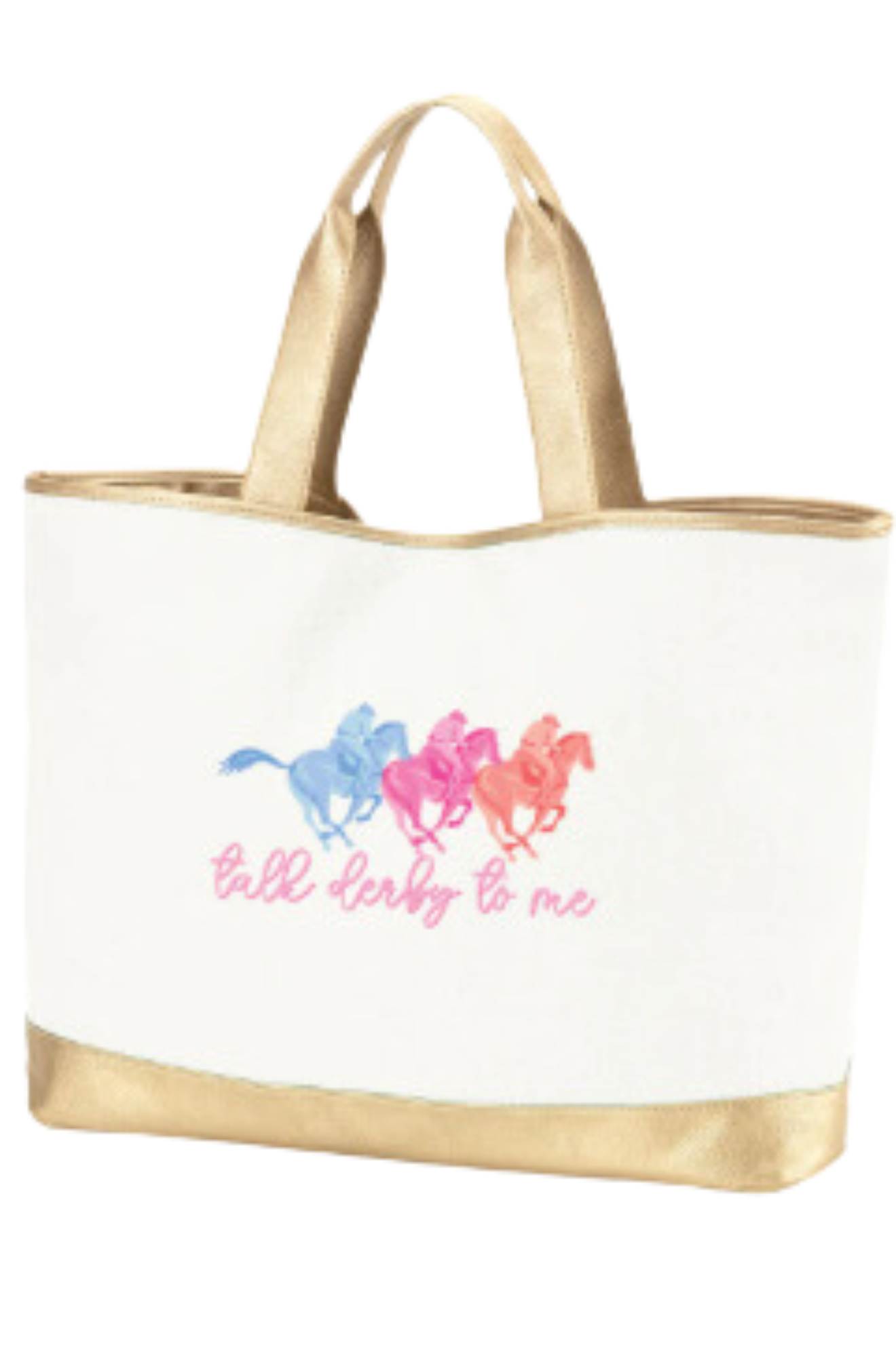 Talk Derby To Me Cabana Tote