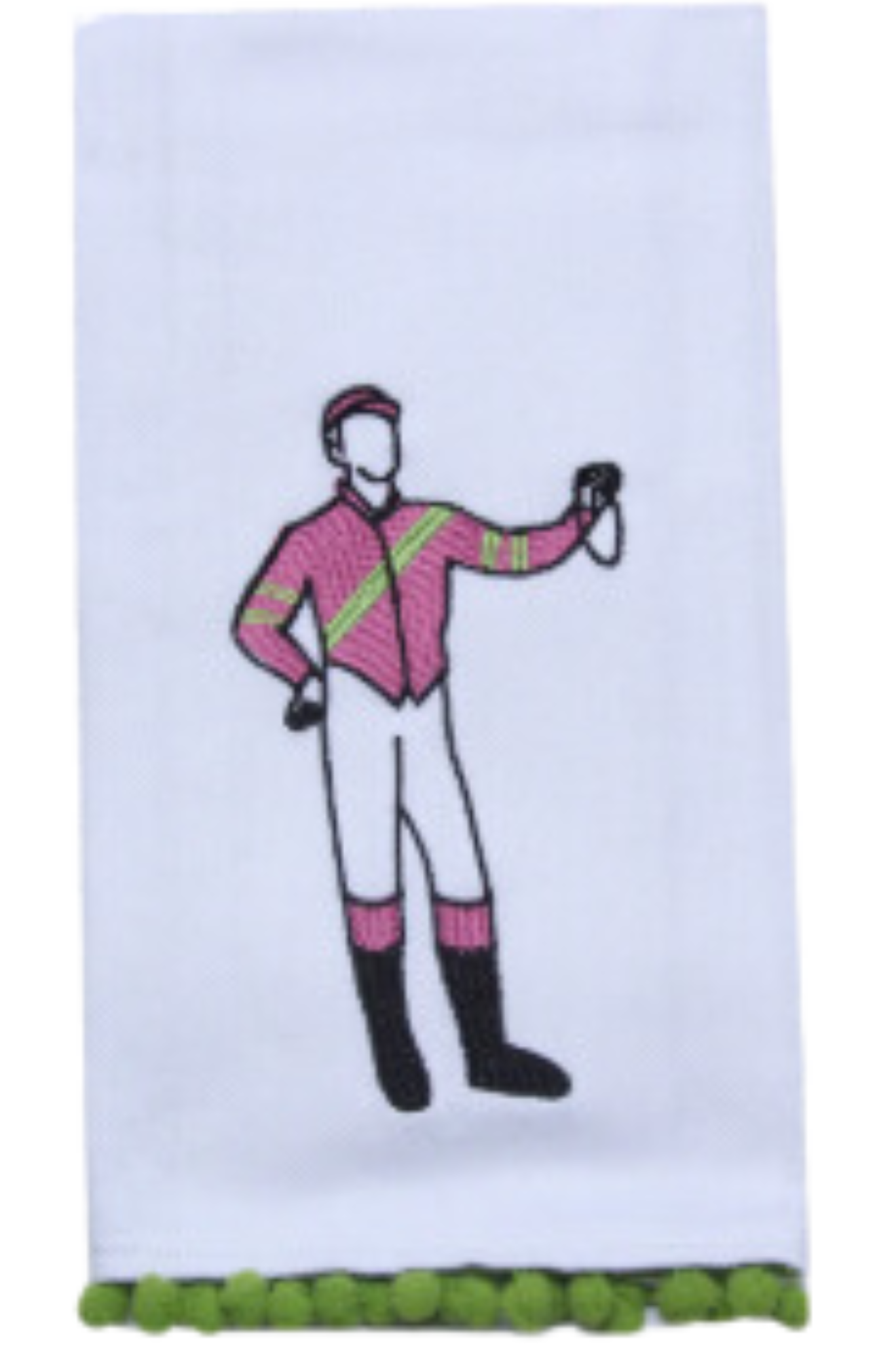 STANDING JOCKEY TEA TOWEL