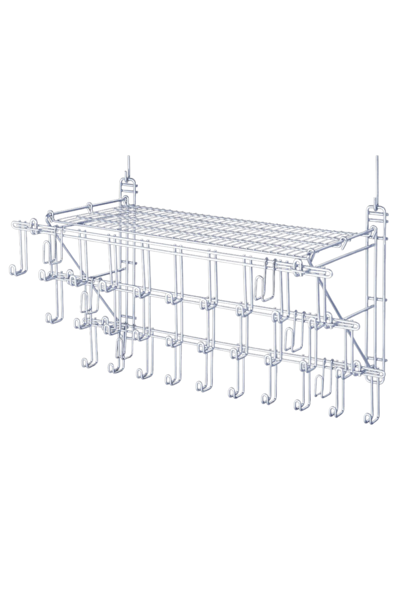 3-TIER BRIDLE RACK W/ SHELF
