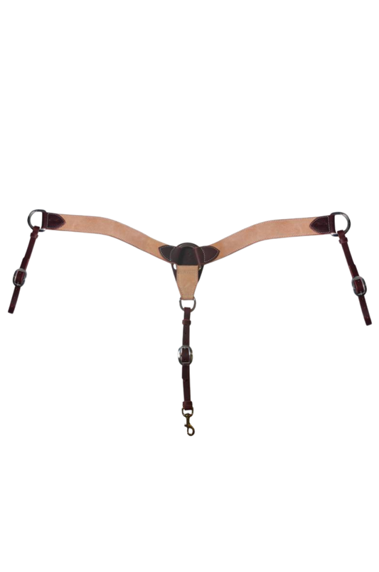 Contoured Rough-Out Breast Collar