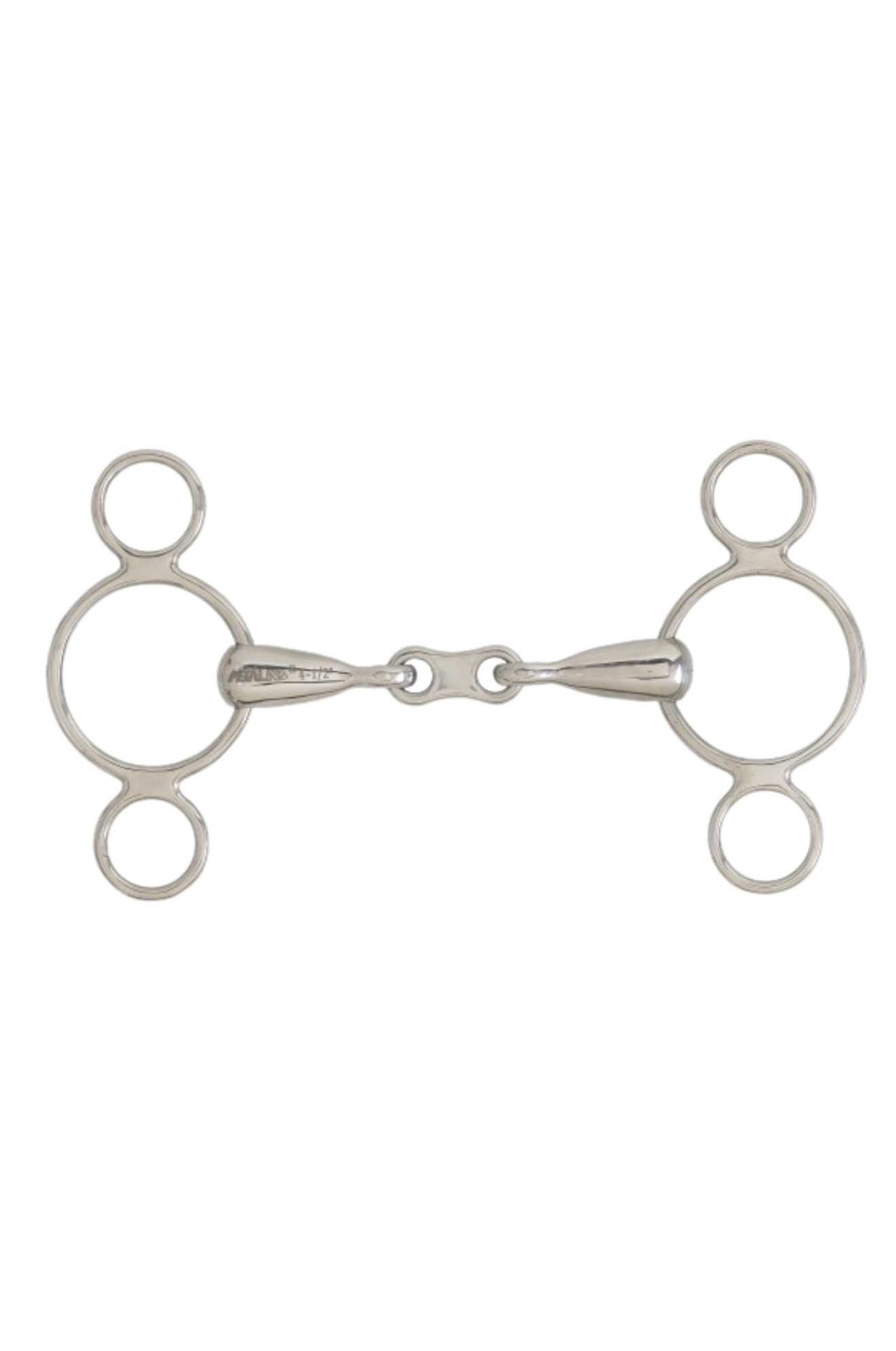 FRENCH LINK 2-RING GAG