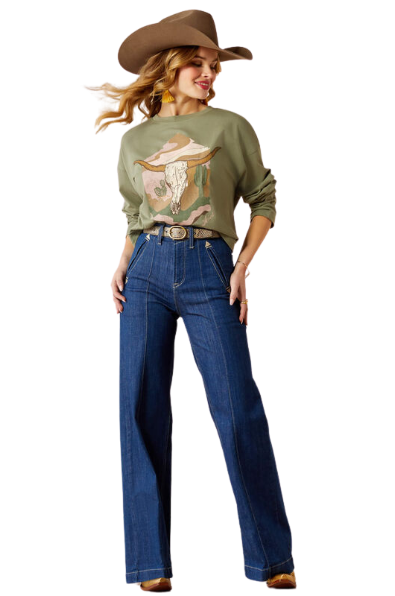 ARIAT WANDERER L/S TSHIRT