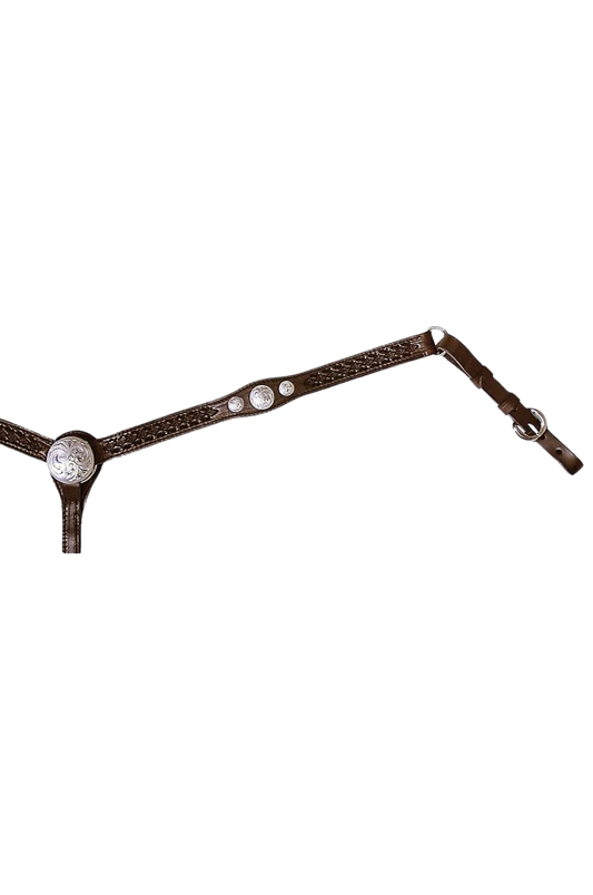 Circle Y Flared Diamond S Show BreastcollarDISC