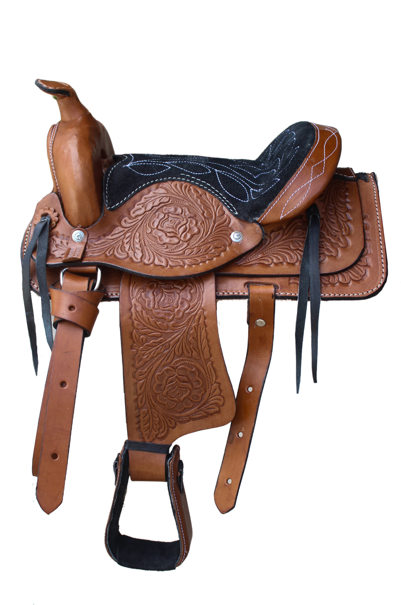 TEX TAN MONTEREY MAKERS PONY SADDLE