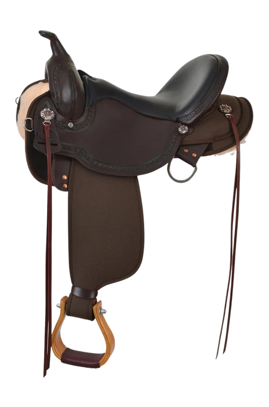 Circle Y Rosebud Cordura Trail Saddle