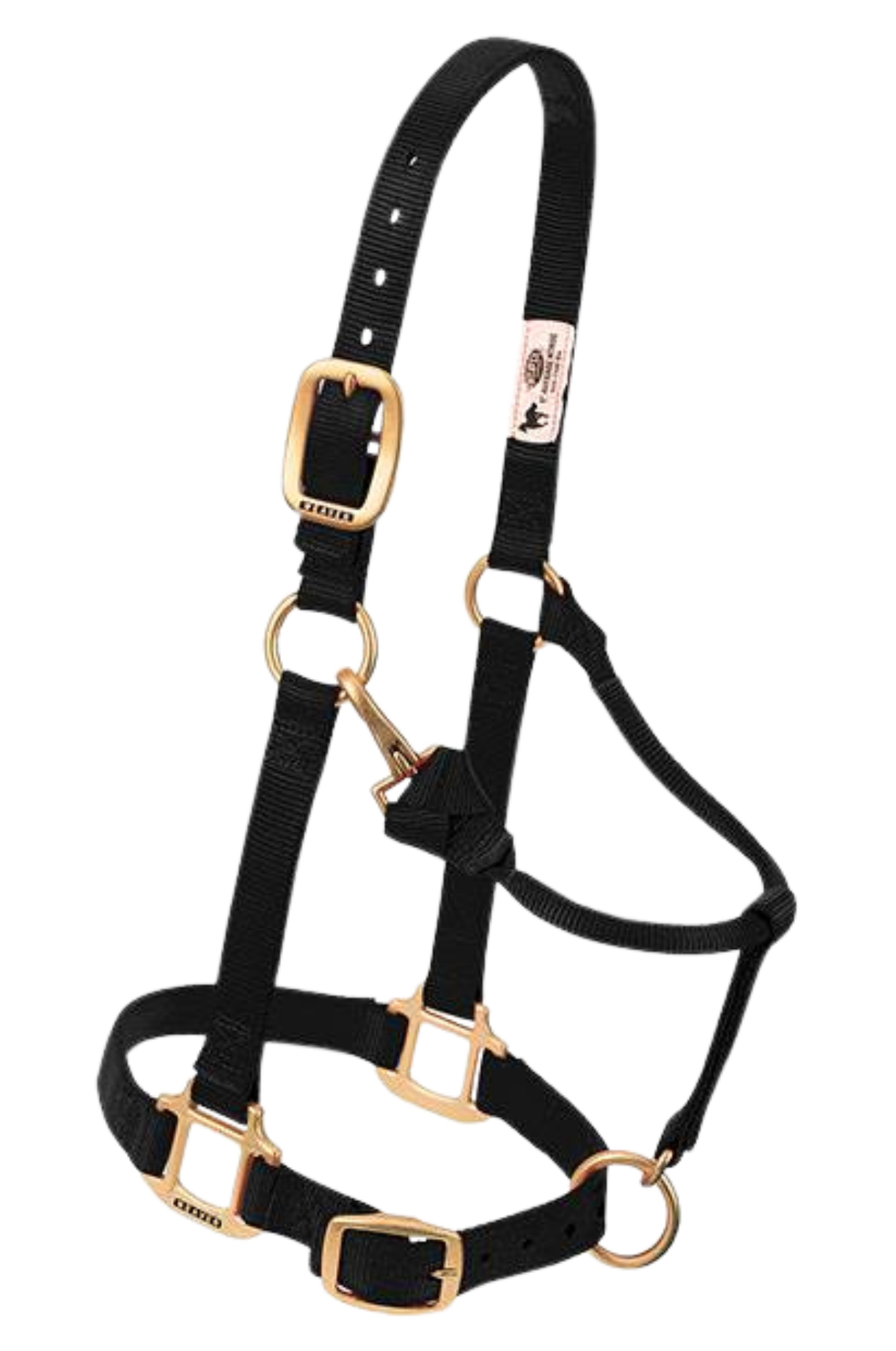 WEAVER NYLON ADJUSTABLE CHIN WITH SNAP HALTER