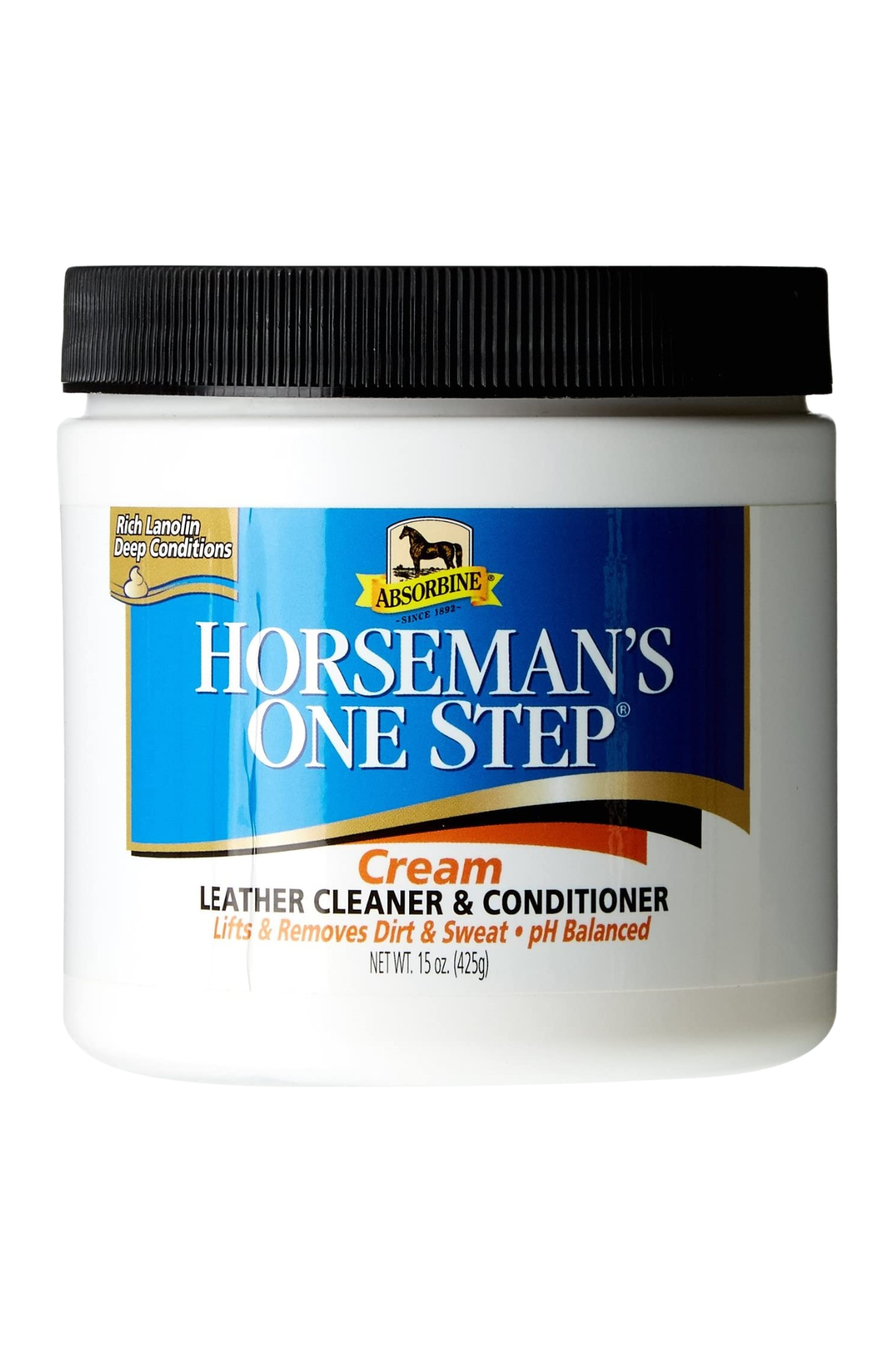 Absorbine 15 oz. Horseman's One Step Leather Cleaner Absorbine 15 oz. Horseman's One Step Leather Cleaner