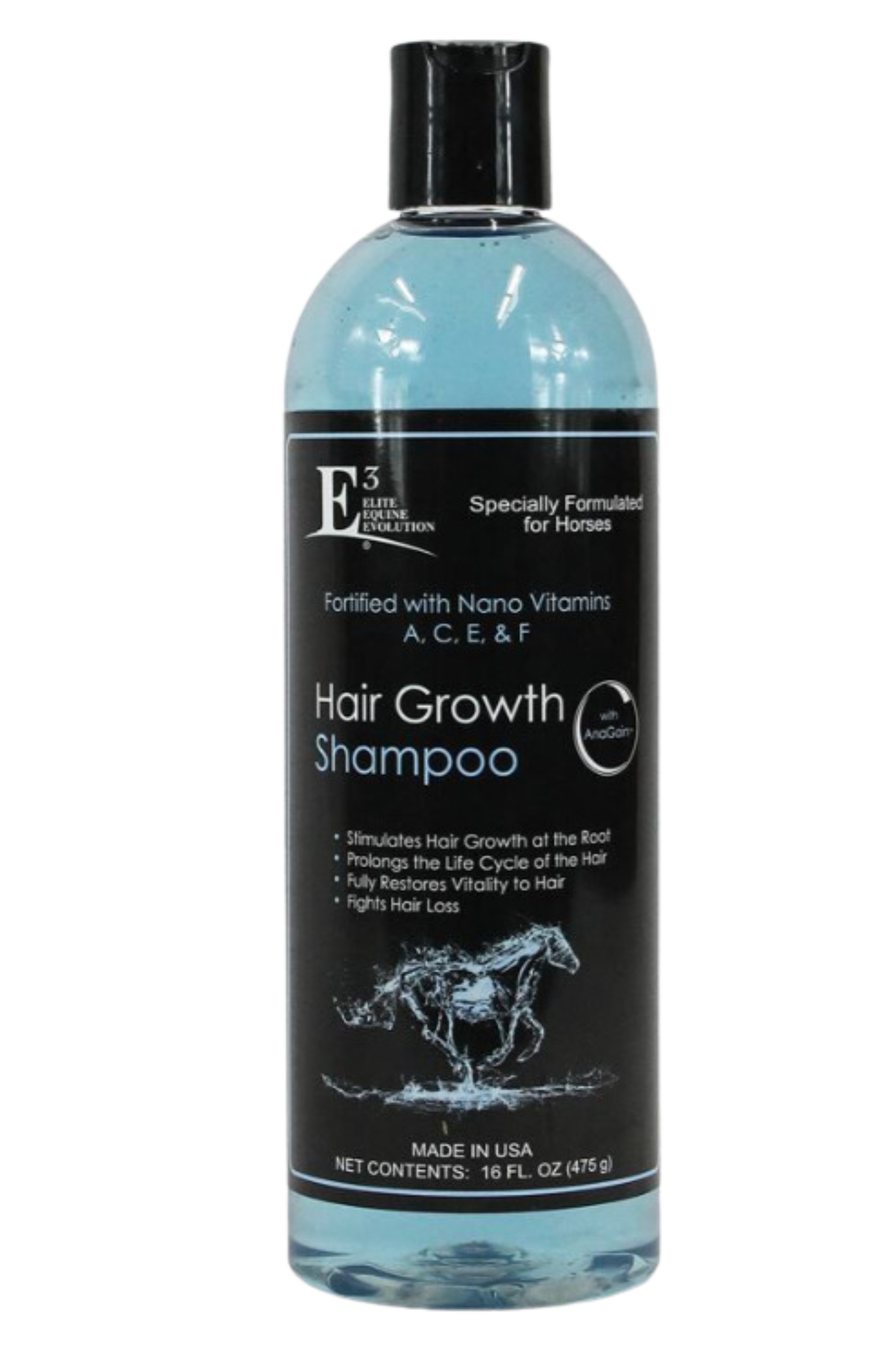 E3 HAIR GROWTH WITH ANAGAIN SHAMPO
