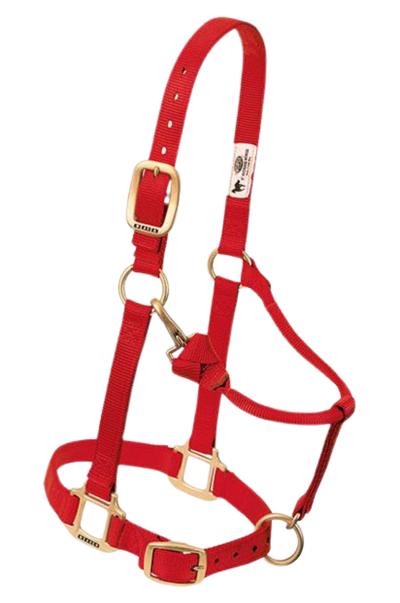 WEAVER NYLON ADJUSTABLE CHIN WITH SNAP HALTER