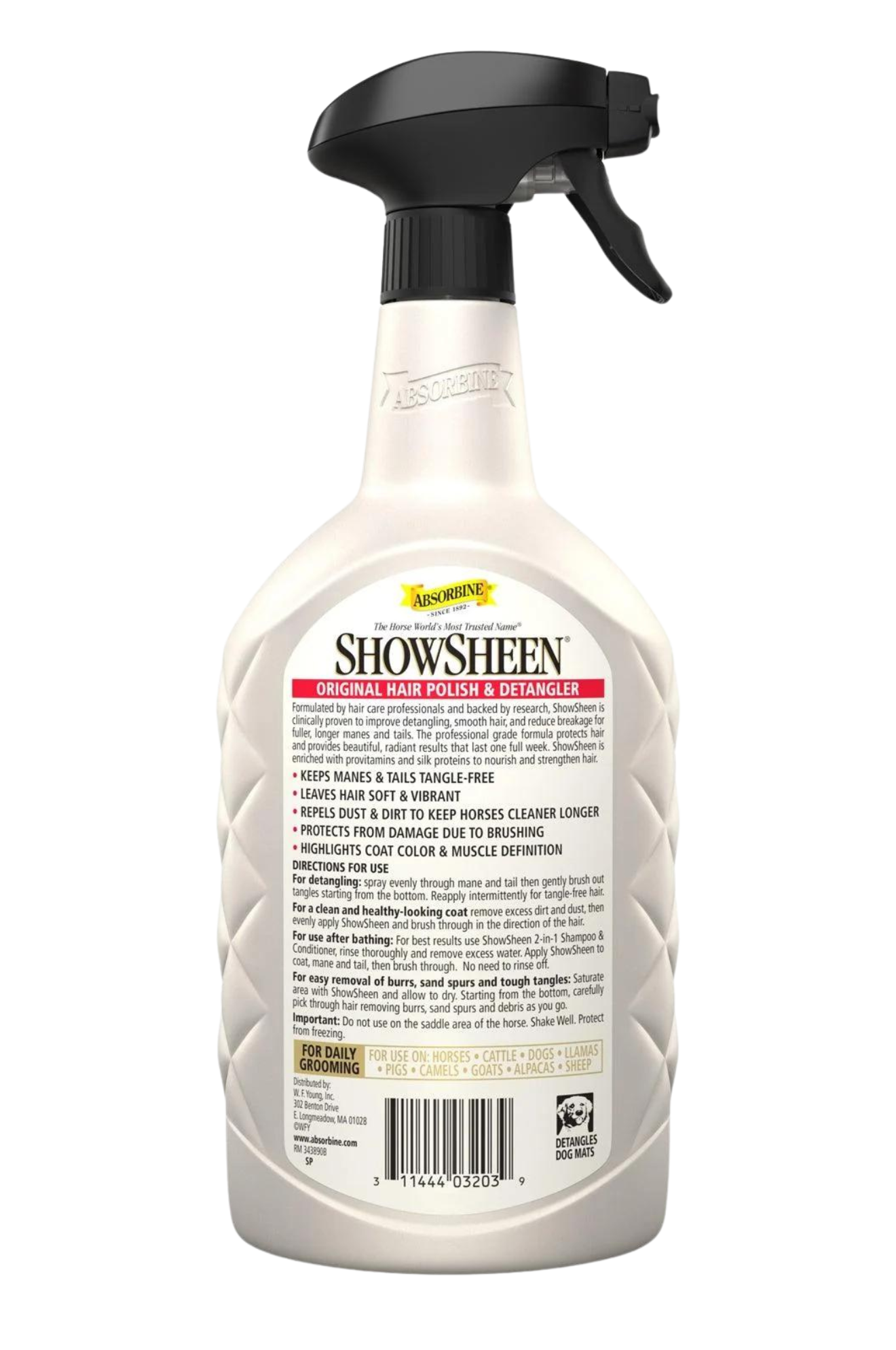 SHOWSHEEN HAIR POLISH & DETANGLER