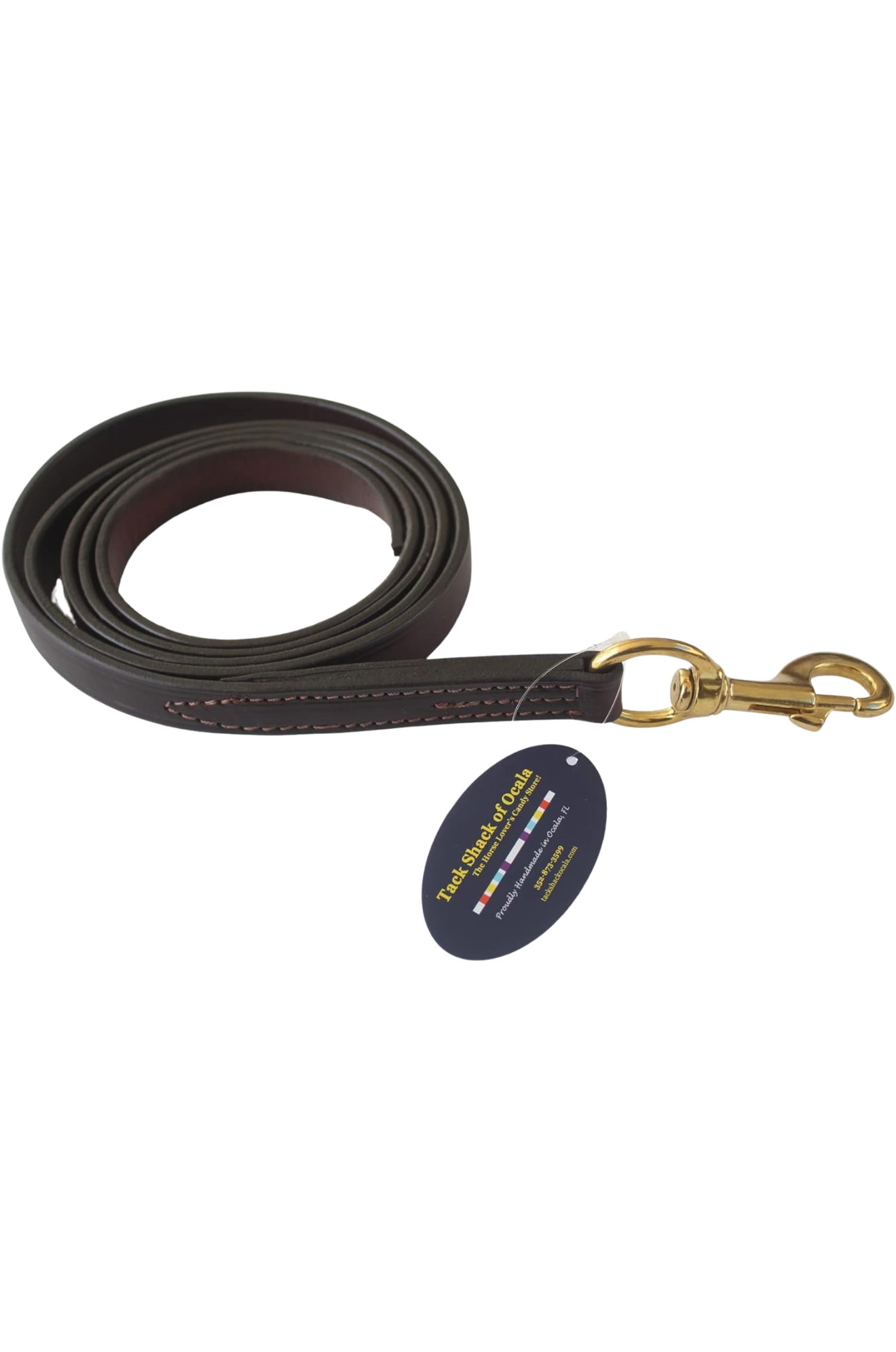 TS LEATHER LEAD WITH SNAP