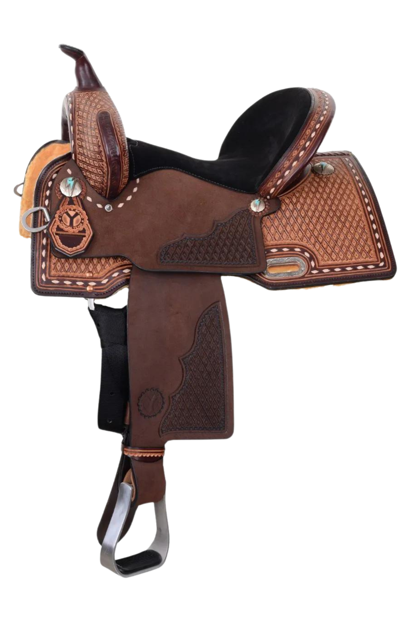 Selle de course synthétique Western Equestrian Trail Horse Selle de course synthétique Western Equestrian Trail Horse