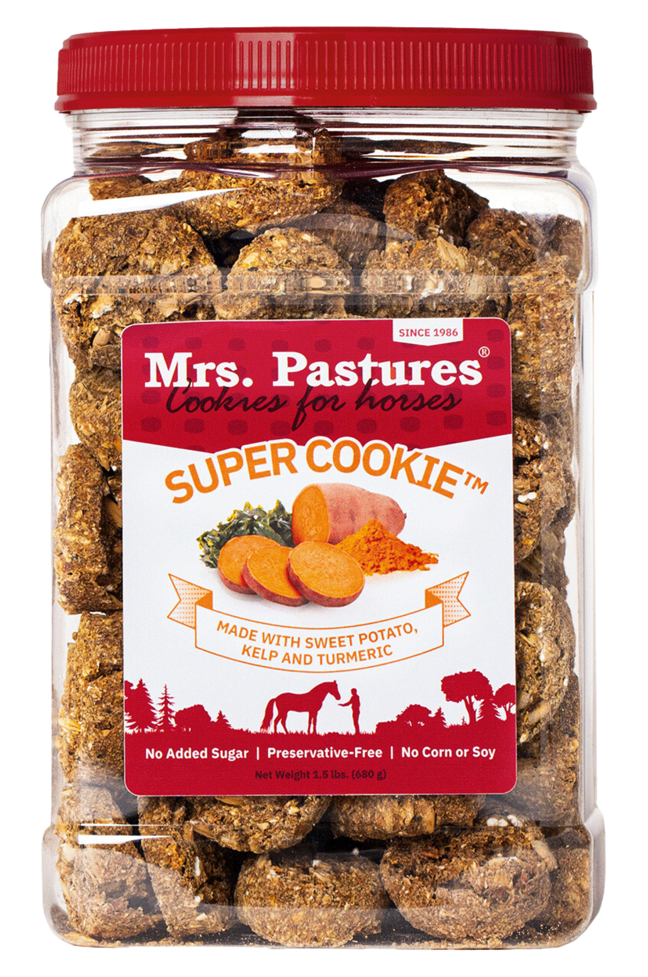 MRS. PASTURES SUPER COOKIES JAR
