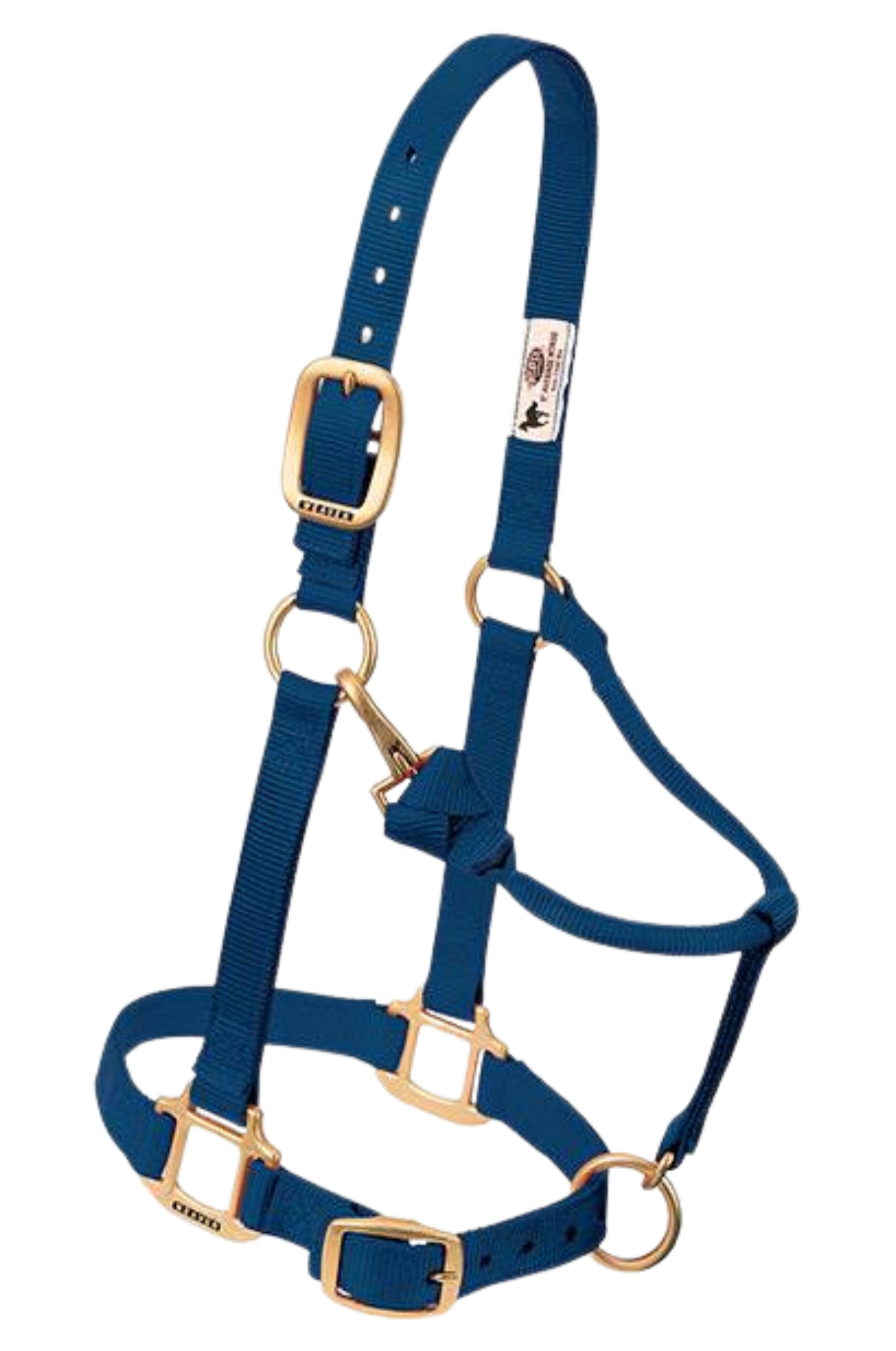 WEAVER NYLON ADJUSTABLE CHIN WITH SNAP HALTER