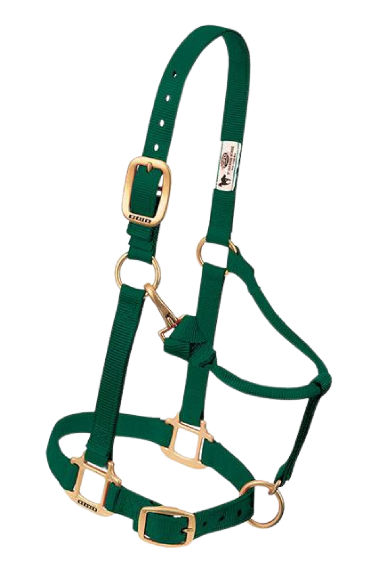WEAVER NYLON ADJUSTABLE CHIN WITH SNAP HALTER