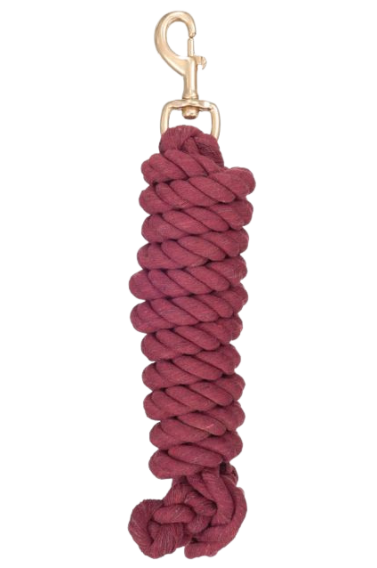 BRAIDED COTTON LEAD WITH BOLT SNAP