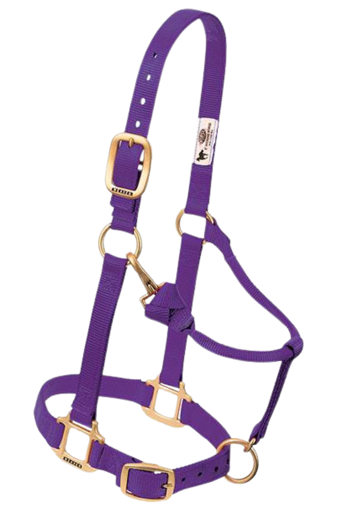 WEAVER NYLON ADJUSTABLE CHIN WITH SNAP HALTER