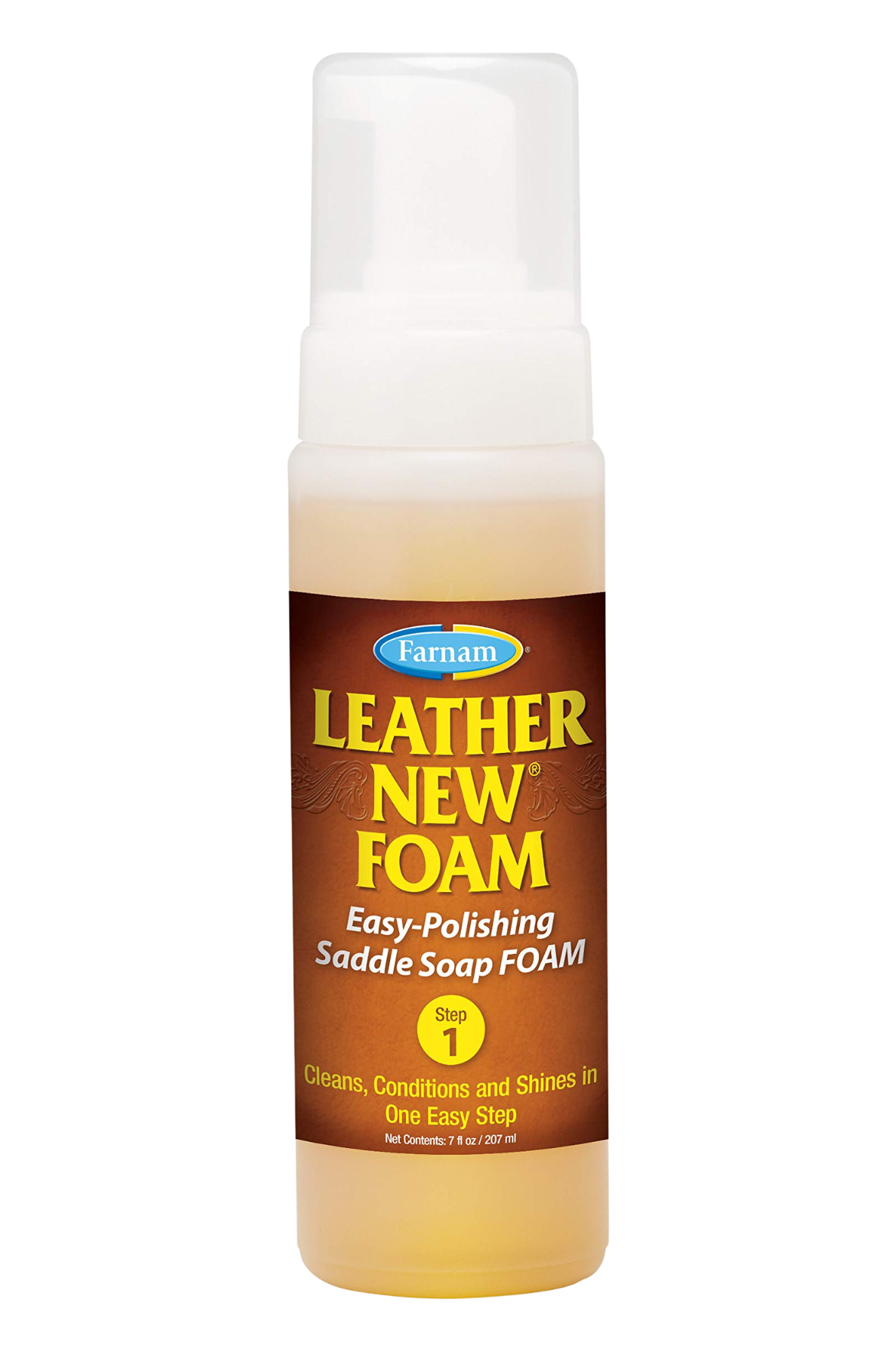 Leather New Foam Clean & Polish