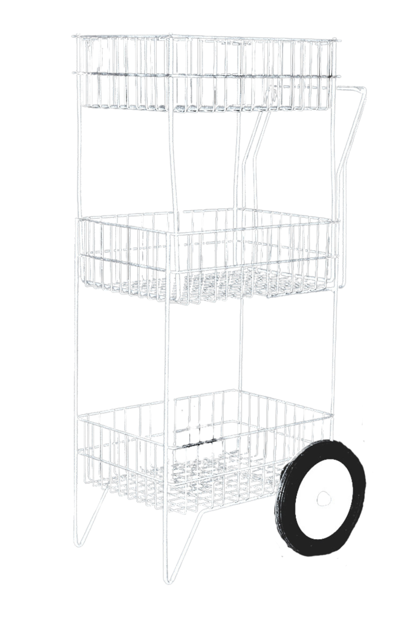 3 TIER GROOMING CART