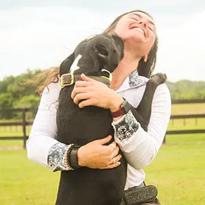 Custom gear for dogs at our candy store!