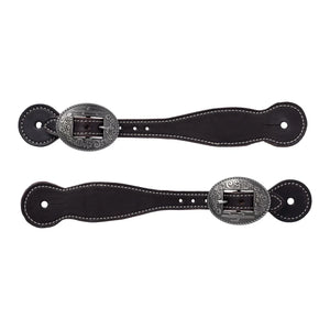 Cactus Bridle Leather Spur Straps