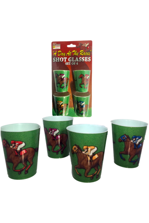 A Day At The Races Shot Glasses