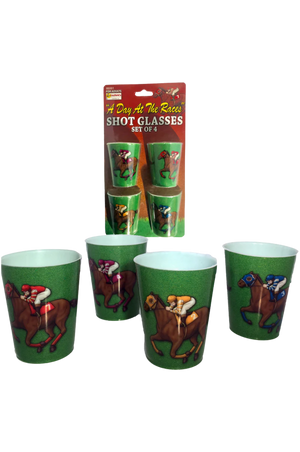 A Day At The Races Shot Glasses