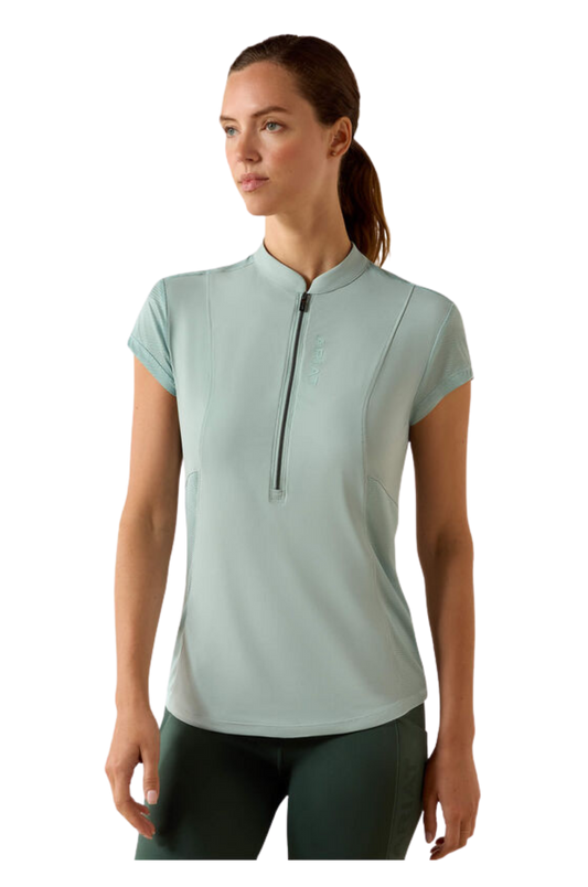 Ariat Breathe 1/2 Zip Cap Sleeve Baselayer-26