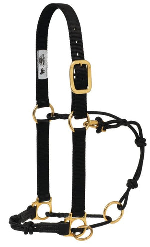 KK Horseman's Halter w/Side Ring