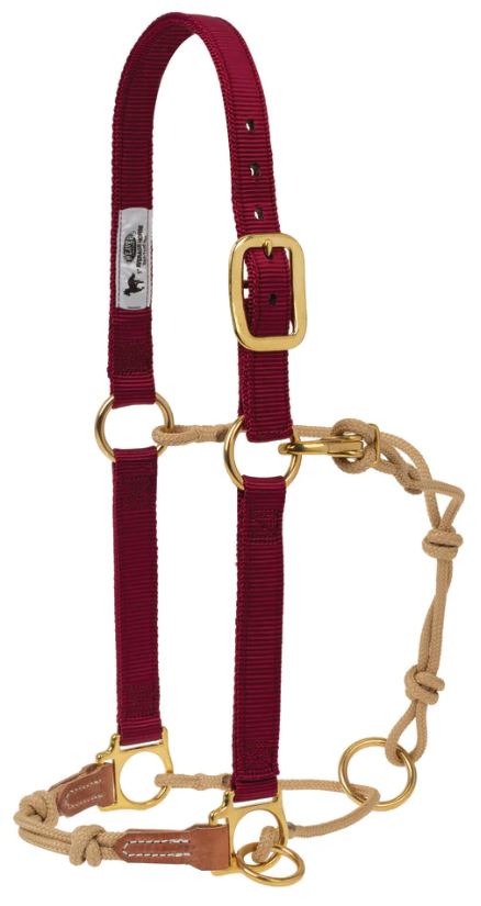 KK Horseman's Halter w/Side Ring