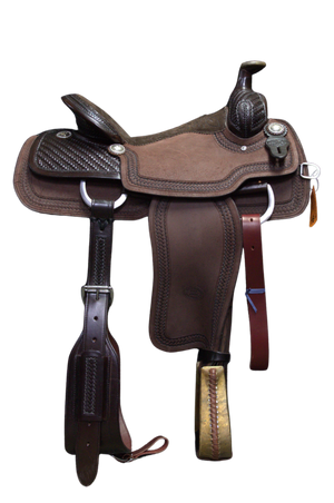 BILLY COOK WILL JAMES ROPER SADDLE SUEDE SEAT