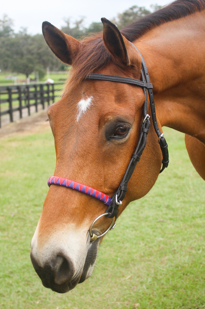 TS CUSTOM SHARKSTOOTH NOSEBAND