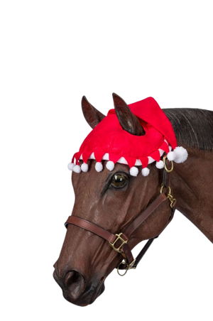 Santa 2 Ear Horse Hat