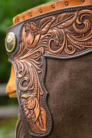 Tack Shack Custom Chaps Fitting