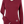 Cranberry with Ivory Trey V-Neck Sweater