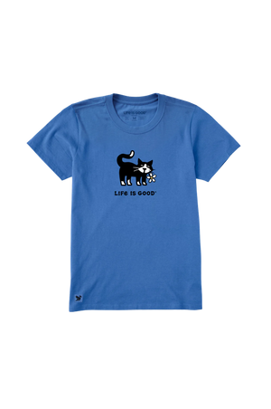 Crusher-Lite_Tuxedo_Cat_Daisy_Tee