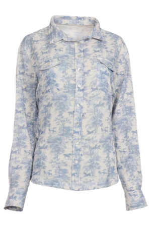 Dapplebay_Equestrian_Toile_Breezy_Button_Up_LS_Shirt-S26