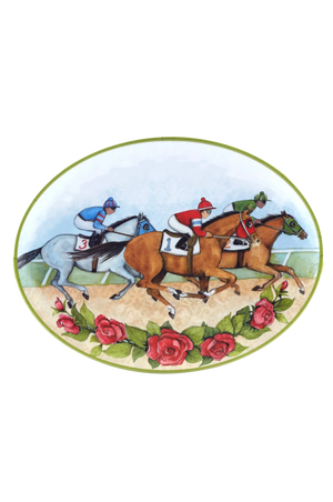 Day_At_The_Races_Melamine_Oval_Platter