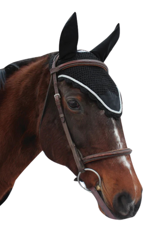 Equine_Couture_Fly_Bonnet-_Silver_Rope