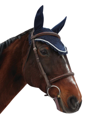 Equine_Couture_Fly_Bonnet-_Silver_Rope