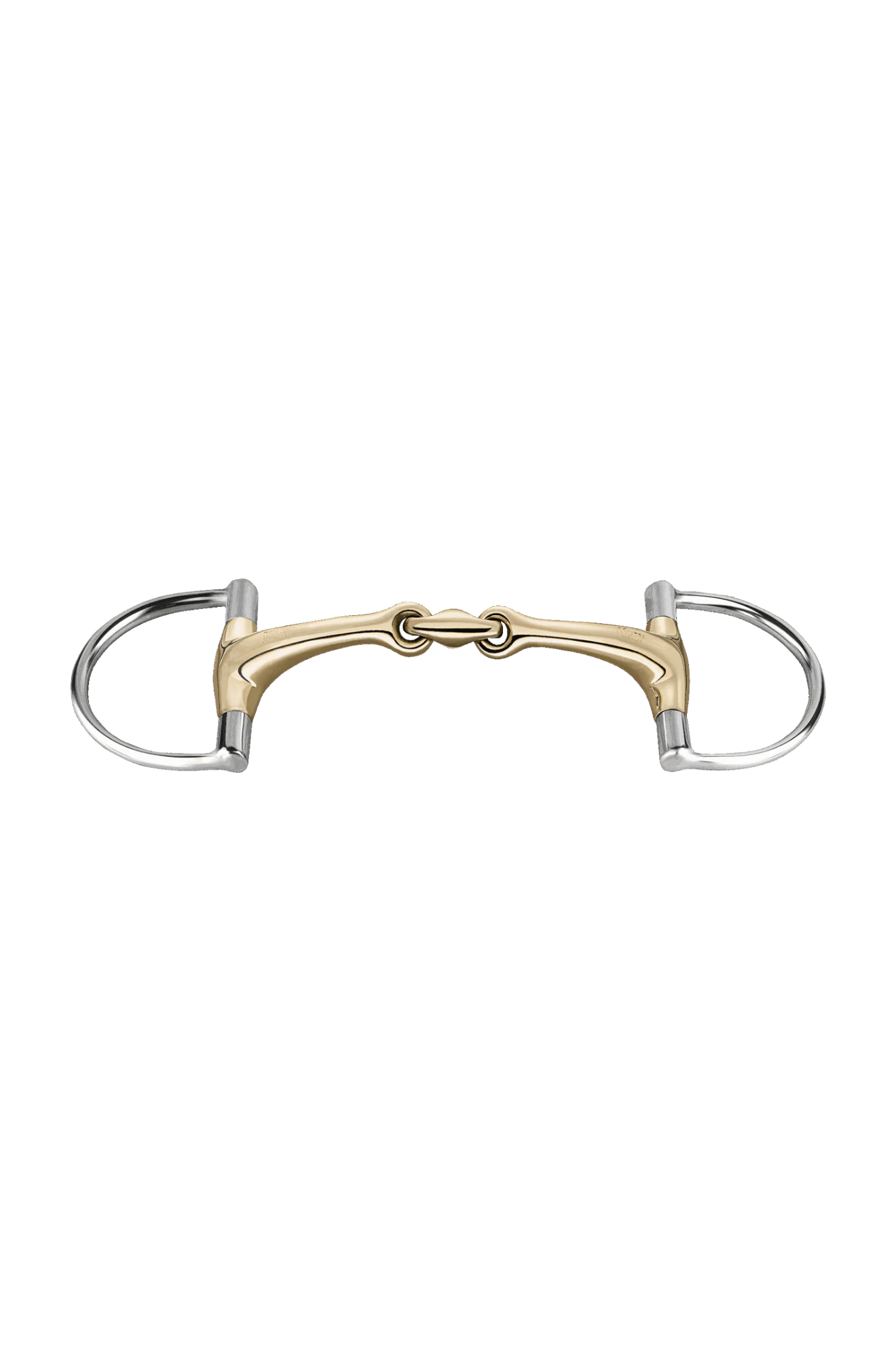 HS Dynamic RS Hunter D-ring Double Jointed Snaffle