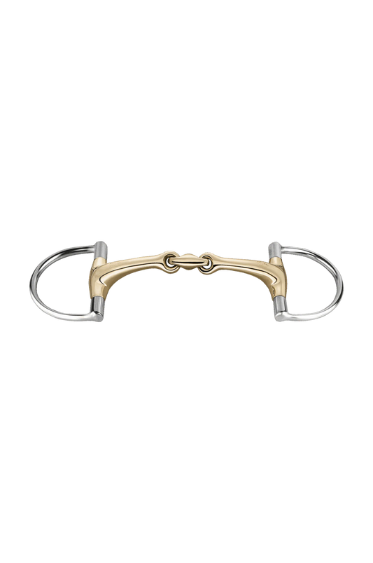 HS Dynamic RS Hunter D-ring Double Jointed Snaffle