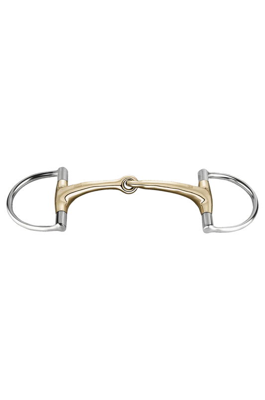 HS Dynamic RS Single Joint Hunter D-Ring Snaffle