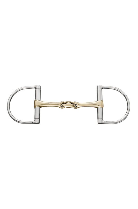 HS KK Ultra D-Ring Double Joint Snaffle Bit