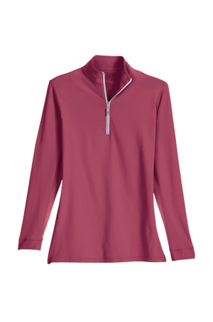 Icefil_Zip_Top_Shirt PINK BERRY