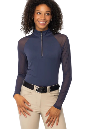 Kastel_14_Zip_LS_Sun_Shirt_w_Mesh_Sleeves__Crystal_Zipper_26